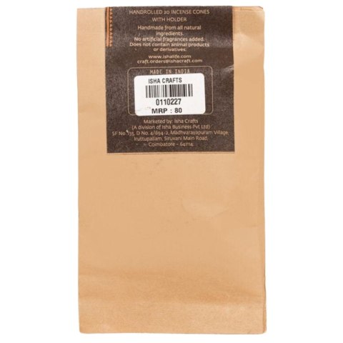 Akash/Äther konische Räucherstäbchen (Packung mit 20 Kegeln)