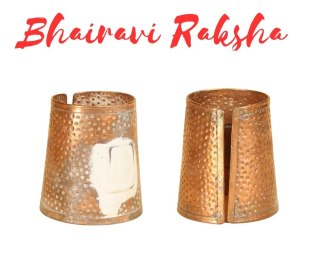 Geweihter Bhairavi Raksha - Größe M Schild der Gnade und des Schutzes von Devi