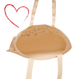 Organisch bedruckte Tasche Wenn Sie sich gegen Veränderungen wehren...