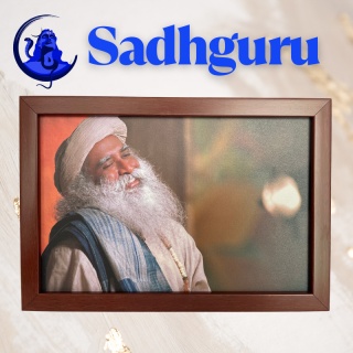 Sadhguru - Wunderschönes Foto mit Meister ISHA