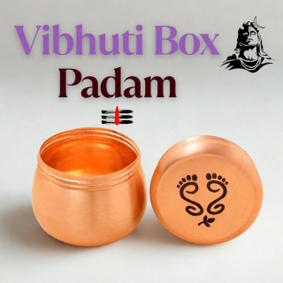 PADAM Barrel Kupferbox für Vibhuti (hoch) ISHA