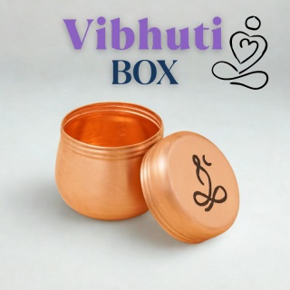 SADHAKA Kupferbox für Vibhuti (hoch) ISHA
