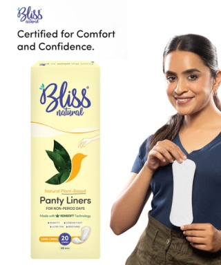 Bliss Natural - Slipeinlagen Bliss 100% Bio Binden