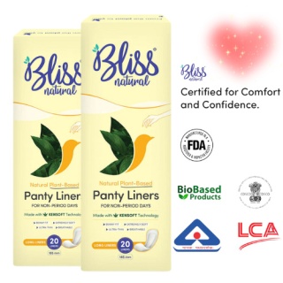 Bliss Natural - Slipeinlagen Bliss 100% Bio Binden