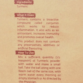 Bio Turmeric Pulver Kurkuma Sadhana ISHA 100g