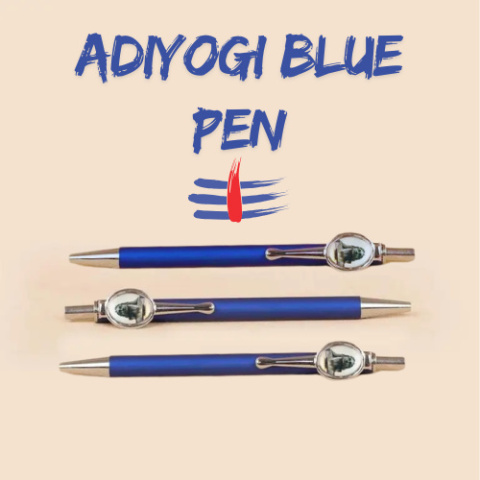 Adiyogi Blue Pen ISHA Adiyogi Blue Pen ISHA