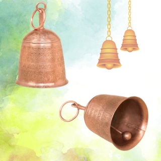 Hanging Iron Bell - Handgemachte Eisen Hängeglocke ISHA