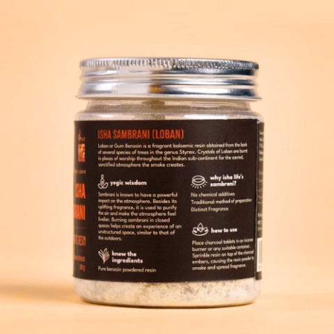 Isha Sambrani reines und natürliches aromatisches Harz 100g