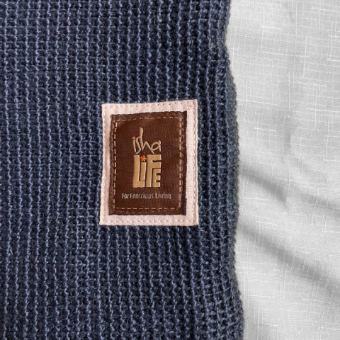 Jutetasche - Indigo Logo ISHA Jutetasche - Indigo Logo ISHA