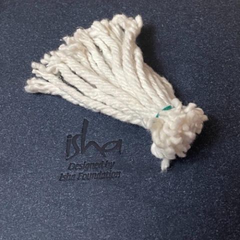 Baumwolldochte gerollt 9cm Docht für Lampen