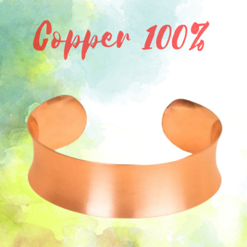 Kupferarmband -100% Kupferschmuck ISHA