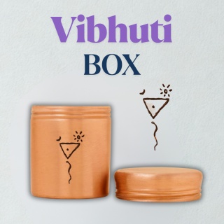 TRIGUN Kupfer Vibhuti Box (Hoch) - Trigun