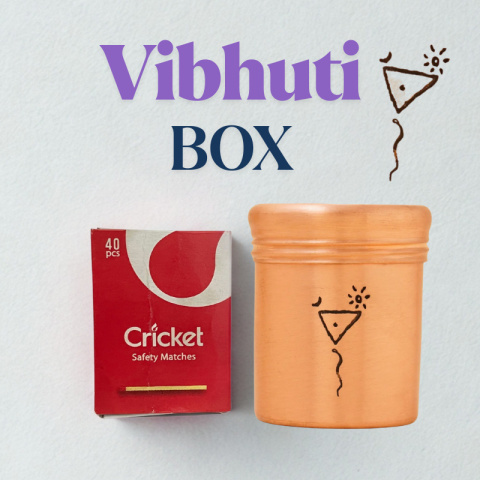 TRIGUN Kupfer Vibhuti Box (Hoch) - Trigun