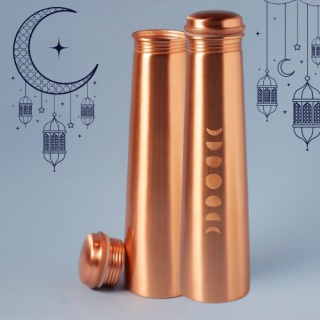 Mystic Moon Kupferflasche – 750ml Kupfer ISHA