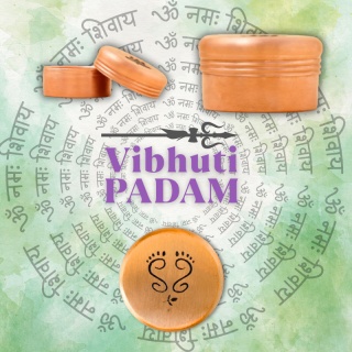 PADAM Kupferbox für Vibhuti (Mittel) ISHA
