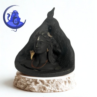 Adiyogi Backflow - Räucherstäbchenhalter + 15 Räucherstäbchen