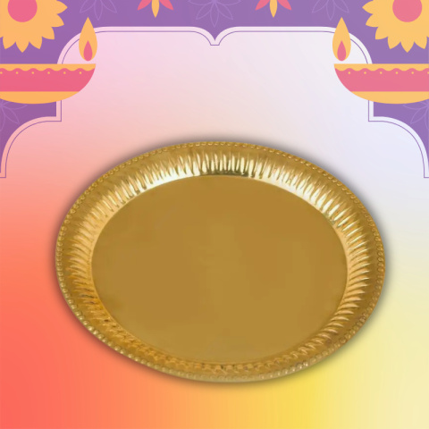 Sannidhi Opferplatte Messing ISHA