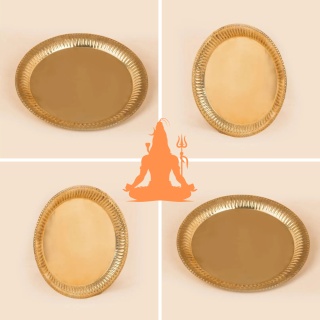 Sannidhi Opferplatte Messing ISHA