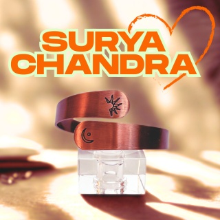 Surya Chandra Schönes Kupferarmband ISHA