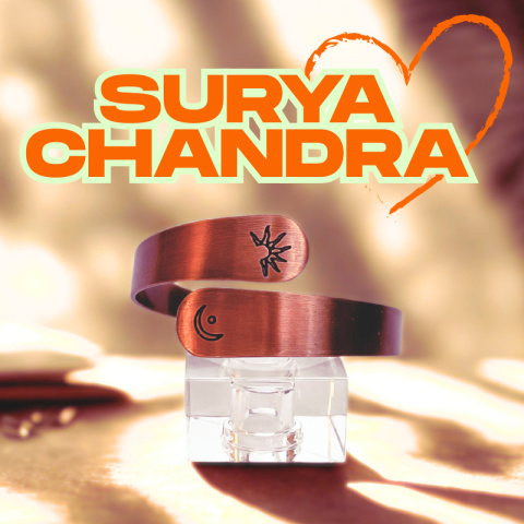 Surya Chandra Schönes Kupferarmband ISHA Surya Chandra Schönes Kupferarmband ISHA