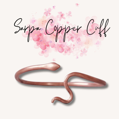 AdiYogi Sarpa Sutra Schlange Schönes Kupferarmband ISHA