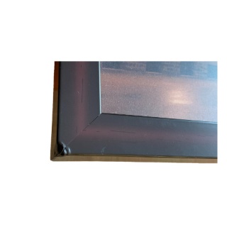 LEICHT BESCHÄDIGTER RAHMEN Foto im Rahmen von Dhyanalinga ISHA - GROSS 33,5 x 23,5