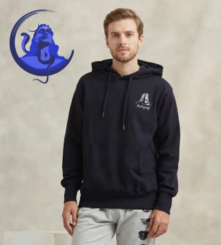 Adiyogi-Hoodie – Marineblau ISHA UNISEX