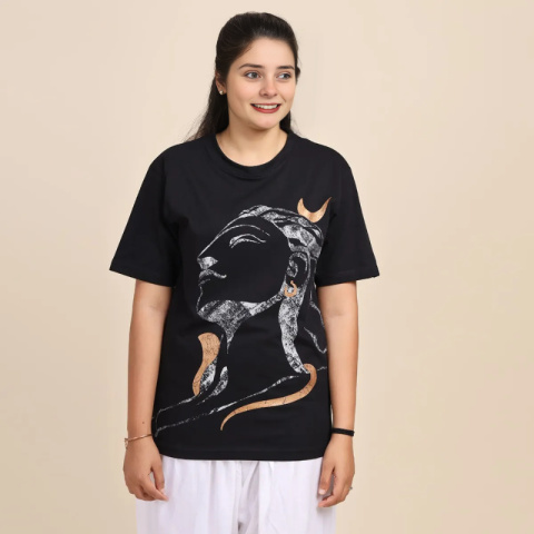 Adiyogi Abharanami - T-shirt ISHA UNISEX Adiyogi Abharanami - T-shirt ISHA UNISEX