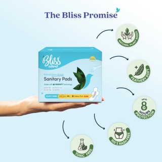 Bliss Bio Binden XXL flauschig (6er Pack) | Keine Hautausschläge oder Irritationen