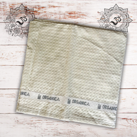 Bio-Waffel SMALL Baumwollhandtuch ISHA