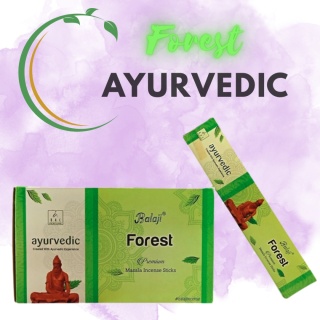 INDISCHER WEIHRAUCH BALAJI FOREST AYURVEDISCHER PREMIUM MASALA 15g