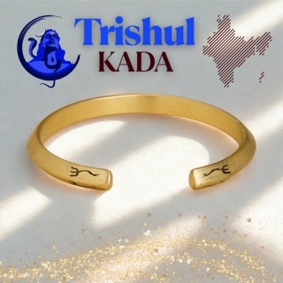 Trishul Kada - Armband aus Messing 100% gegossen (ISHA)