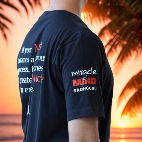 Miracle of Mind T-Shirt Größen ISHA UNISEX