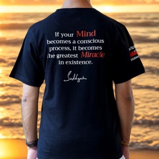 Miracle of Mind T-Shirt Größen ISHA UNISEX