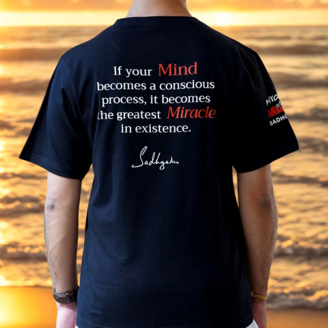 Miracle of Mind T-Shirt Größen ISHA UNISEX