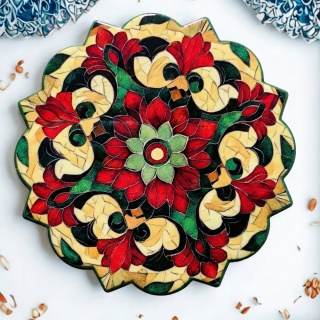 Mandir Keramikständer aus Grenada - ein schönes und praktisches Muster 3