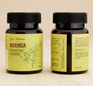 Moringa Tablet (Drumstick Blätter), 60 Stück.