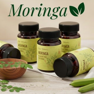 Moringa Tablet (Drumstick Blätter), 60 Stück.