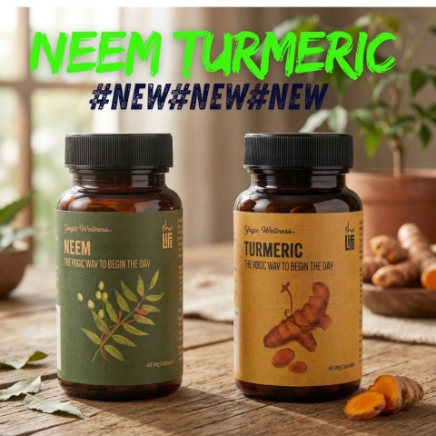 NEU Neem und Turmeric Kapseln * Paket 60 + 60 Kapseln