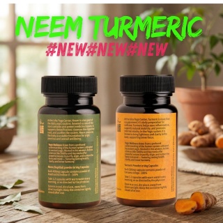 NEU Neem und Turmeric Kapseln * Paket 60 + 60 Kapseln