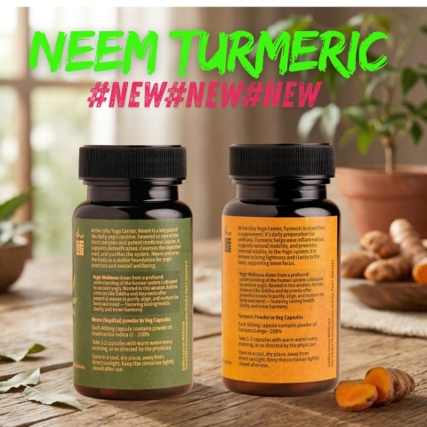 NEU Neem und Turmeric Kapseln * Paket 60 + 60 Kapseln