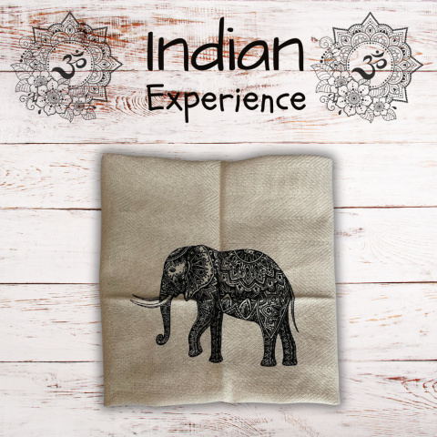 Indian Experience Handtuch aus Bio-Baumwolle klein ISHA