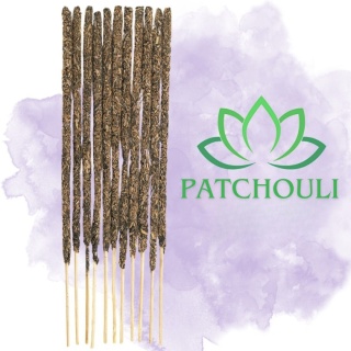 PATCHOULI NATÜRLICHE BOTANISCHE RÄUCHERSTÄBCHEN 10 Stk.