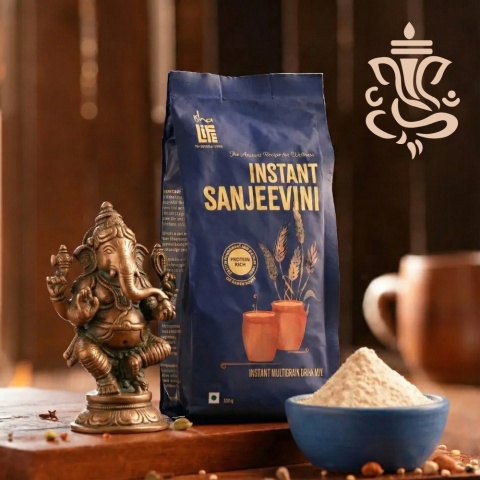 Sanjeevini Instant 500g Neues Instant-Mehrkorn-Gesundheitsgetränk