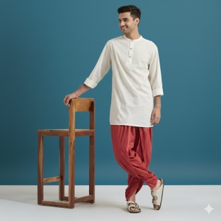 Unisex Dhoti Pant - Rot ISHA