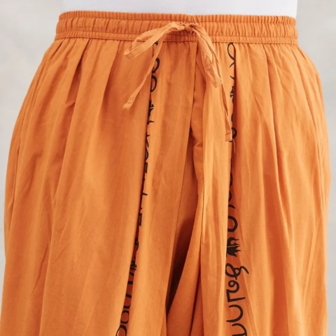 Shivanga Panchakacham (Dhoti-Hose) – ORANGE – (unisex) ISHA