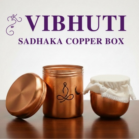 Vibhuti + Sadhaka Kupferkasten auf wibhuti (hoch)