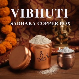 Vibhuti + Sadhaka Kupferkasten auf wibhuti (hoch)