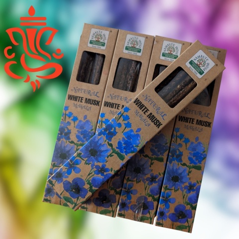 WHITE MUSK MASALA- NATURAL BOTANISCHE 10 Stück.