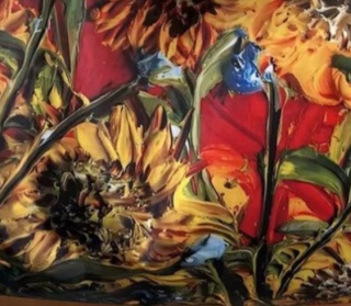 RED FLOWERS - EKO Big Shopping Bag